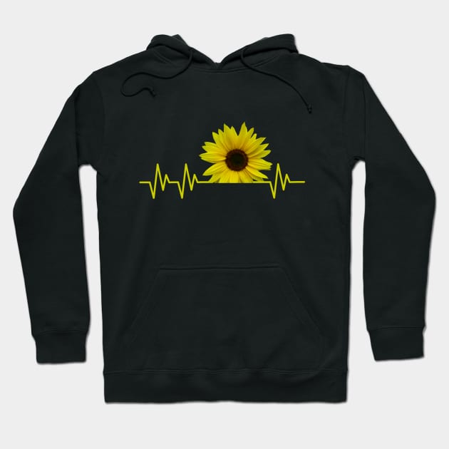 sunflowers, sunflowerbeat, sunflower, flowers, heartbeat, Hoodie by rh_naturestyles